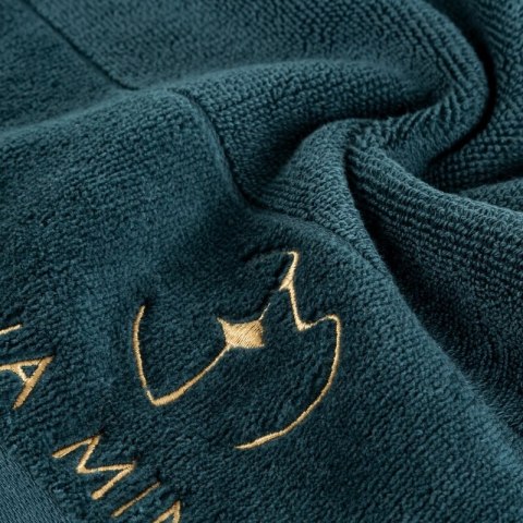 Ręcznik Gaja 50x90 zielony ciemny frotte 550 g/m2 frotte Eva Minge Eurofirany Ręcznik Gaja 50x90 zielony ciemny frotte 550 g/m2 frotte Eva Minge Eurofirany