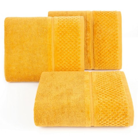 Ręcznik Ibiza 50x90 musztardowy 550g/m2 frotte Eurofirany Ręcznik Ibiza 50x90 musztardowy 550g/m2 frotte Eurofirany