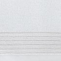 Ręcznik Lari 1 30x50 biały z ozdobną bordiurą przetykaną błyszczącą nicią 500 g/m2 Eurofirany Ręcznik Lari 1 30x50 biały z ozdobną bordiurą przetykaną błyszczącą nicią 500 g/m2 Eurofirany