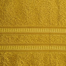 Ręcznik Mila 70x140 musztardowy bambusowy frotta 500g/m2 Eurofirany