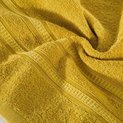 Ręcznik Mila 70x140 musztardowy bambusowy frotta 500g/m2 Eurofirany Ręcznik Mila 70x140 musztardowy bambusowy frotta 500g/m2 Eurofirany