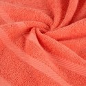 Ręcznik Milo 100x150 koralowy 500 g/m2 frotte bawełniany Eurofirany Ręcznik Milo 100x150 koralowy 500 g/m2 frotte bawełniany Eurofirany