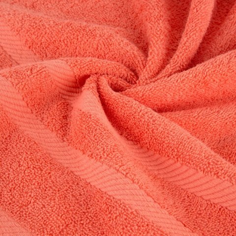 Ręcznik Milo 100x150 koralowy 500 g/m2 frotte bawełniany Eurofirany Ręcznik Milo 100x150 koralowy 500 g/m2 frotte bawełniany Eurofirany