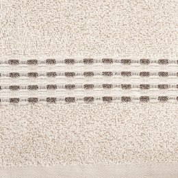 Ręcznik Riva 70x140 beżowy 500 g/m2 frotte Eurofirany