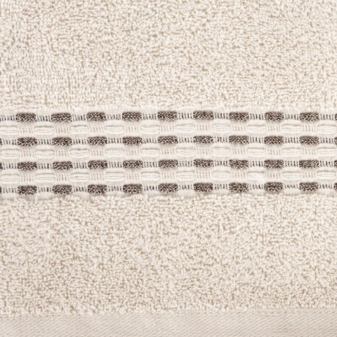 Ręcznik Riva 70x140 beżowy 500 g/m2 frotte Eurofirany Ręcznik Riva 70x140 beżowy 500 g/m2 frotte Eurofirany