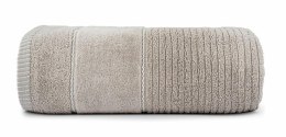 Ręcznik Teo 70x140 beżowy sepia 470 g/m2 frotte