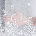 KAROLINA Firanka żakardowa gotowa, szerokość 300 x wysokość 140cm, kolor 001 biały 054160/FBL/001/300140/1 KAROLINA Firanka żakardowa gotowa, szerokość 300 x wysokość 140cm, kolor 001 biały 054160/FBL/001/300140/1