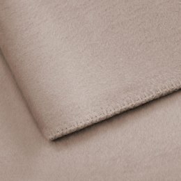 Koc bawełniany akrylowy 150x200 Mono pled beżowy ciemny I23