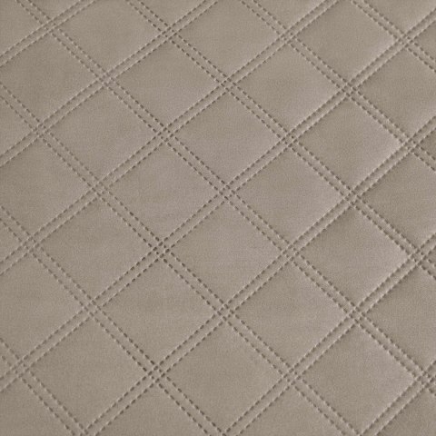 Narzuta z falbanką 160x220 Ruffy taupe falbanka romby glamour dekoracyjna I2 Narzuta z falbanką 160x220 Ruffy taupe falbanka romby glamour dekoracyjna I2
