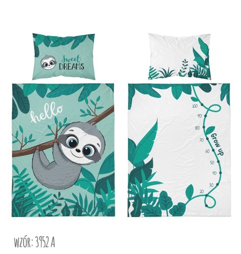 Pościel bambusowa 90x120 3952 A Miś Koala turkusowa biała mam już tyle miesięcy i dni poszewka 40x60 dziecięca Bambus 103 Pościel bambusowa 90x120 3952 A Miś Koala turkusowa biała mam już tyle miesięcy i dni poszewka 40x60 dziecięca Bambus 103