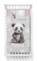 Pościel bawełniana 100x135 4998 B Mała Panda szara biała różowa poszewka 40x60 Mayamoo 22 Pościel bawełniana 100x135 4998 B Mała Panda szara biała różowa poszewka 40x60 Mayamoo 22