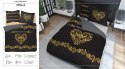 Pościel bawełniana 160x200 Home czarna żółta 3754 A Holland 78