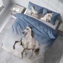 Pościel bawełniana 160x200 koń 3734 A 2 poszewki 70x80 Holland Natura 69 Pościel bawełniana 160x200 koń 3734 A 2 poszewki 70x80 Holland Natura 69