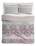 Pościel bawełniana 160x200 rozeta kolorowa R17 Ranforce Pościel bawełniana 160x200 rozeta kolorowa R17 Ranforce