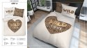 Pościel bawełniana 220x200 Wild love pantera beżowa 4097 A 2 poszewki 70x80 Holland 129 Pościel bawełniana 220x200 Wild love pantera beżowa 4097 A 2 poszewki 70x80 Holland 129