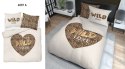 Pościel bawełniana 220x200 Wild love pantera beżowa 4097 A 2 poszewki 70x80 Holland 129 Pościel bawełniana 220x200 Wild love pantera beżowa 4097 A 2 poszewki 70x80 Holland 129