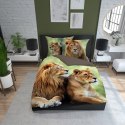 Pościel bawełniana 220x200 lew 3728 A 2 poszewki 70x80 Holland Natura 69 Pościel bawełniana 220x200 lew 3728 A 2 poszewki 70x80 Holland Natura 69