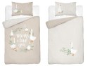Pościel bawełniana 90x120 4787 B Gąski beżowa Mayamoo 70 Pościel bawełniana 90x120 4787 B Gąski beżowa Mayamoo 70