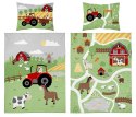 Pościel bawełniana 90x120 4791 B Farma zielona traktor czerwony Mayamoo 70 Pościel bawełniana 90x120 4791 B Farma zielona traktor czerwony Mayamoo 70