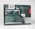 Pościel satynowa 180x200 4766 A zielona liście miłorzębu Home Satin 54 Pościel satynowa 180x200 4766 A zielona liście miłorzębu Home Satin 54