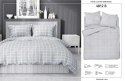 Pościel satynowa 180x200 Szara krata 4812 B Home Satin 58 Pościel satynowa 180x200 Szara krata 4812 B Home Satin 58