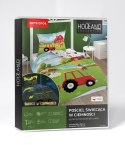 Pościel świecąca w ciemności 140x200 farma z traktorem 5545 A - Fluo 95