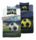 Pościel świecąca w ciemności 140x200 piłka nożna stadion 5546 A - Fluo 95 Pościel świecąca w ciemności 140x200 piłka nożna stadion 5546 A - Fluo 95