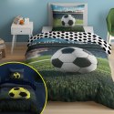 Pościel świecąca w ciemności 140x200 piłka nożna stadion 5546 A - Fluo 95 Pościel świecąca w ciemności 140x200 piłka nożna stadion 5546 A - Fluo 95