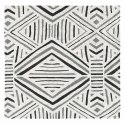 Poszewka dekoracyjna 40x40 Tarik biała czarna geometryczna Darymex Poszewka dekoracyjna 40x40 Tarik biała czarna geometryczna Darymex
