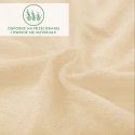 Prześcieradło frotte z gumką 140x200 beżowe jasne 047 Premium Prześcieradło frotte z gumką 140x200 beżowe jasne 047 Premium