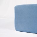 Prześcieradło jersey z gumką 90x200 niebieskie 009 Premium Prześcieradło jersey z gumką 90x200 niebieskie 009 Premium