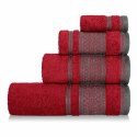 Ręcznik Panama 30x30 czerwony frotte 500g/m2 Ręcznik Panama 30x30 czerwony frotte 500g/m2