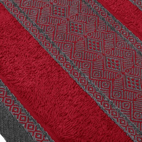 Ręcznik Panama 30x30 czerwony frotte 500g/m2 Ręcznik Panama 30x30 czerwony frotte 500g/m2