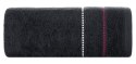 Ręcznik Suzi 30x50 czarny 500 g/m2 frotte bawełniany Eurofirany Ręcznik Suzi 30x50 czarny 500 g/m2 frotte bawełniany Eurofirany