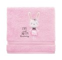 Ręcznik dziecięcy 70x140 Bunny króliczek różowy Baby Ręcznik dziecięcy 70x140 Bunny króliczek różowy Baby