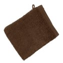Rękawica kąpielowa frotte bawełniana 400 g/m² - brązowa - Mono Rękawica kąpielowa frotte bawełniana 400 g/m² - brązowa - Mono