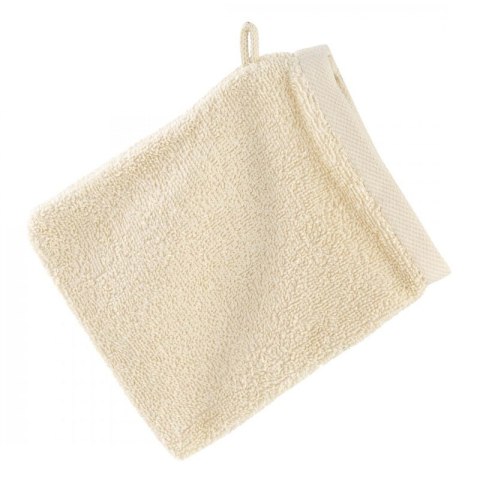 Rękawica kąpielowa frotte bawełniana 500 g/m² - beżowa - Mono Rękawica kąpielowa frotte bawełniana 500 g/m² - beżowa - Mono