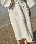 Szlafrok gofrowany miętowy S/M bawełniany Kimono Gofer Szlafrok gofrowany miętowy S/M bawełniany Kimono Gofer