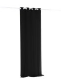 Zasłona zaciemniająca 140x250 czarna gotowa na przelotkach Hold Blackout Zasłona zaciemniająca 140x250 czarna gotowa na przelotkach Hold Blackout