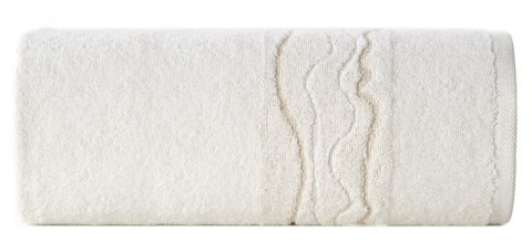 Ręcznik 50x90 Karin 02 kremowy 500g/m2 Eurofirany