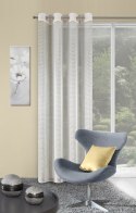 Firana gotowa na przelotkach 140x250 Ales kremowa Eurofirany Firana gotowa na przelotkach 140x250 Ales kremowa Eurofirany