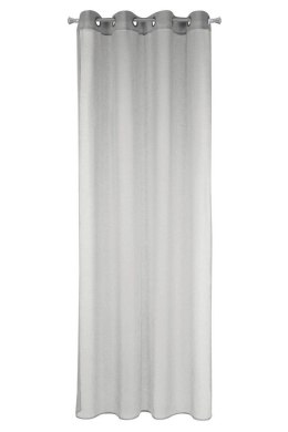 Firana gotowa na przelotkach 140x250 Metis stalowa