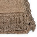 Koc bawełniano-akrylowy 150x200 wz 0293/9 sepia jednobarwny Koc bawełniano-akrylowy 150x200 wz 0293/9 sepia jednobarwny