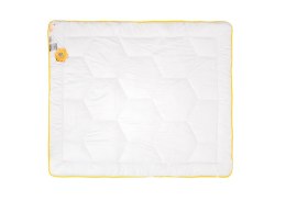 Kołdra antyalergiczna 180x200 Bee Soft Satyna baw ciepła 1600g biała AMZ