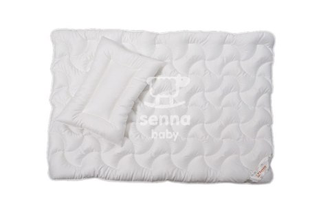 Kołdra dla dzieci 100x135 poduszka 40x60 Botanica Tencel biała z włóknem drzewnym biodegradowalna Inter Widex Kołdra dla dzieci 100x135 poduszka 40x60 Botanica Tencel biała z włóknem drzewnym biodegradowalna Inter Widex