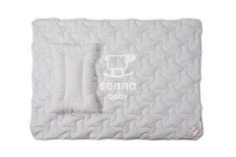 Kołdra dla dzieci 100x135 poduszka 40x60 Corneo Eco biała jednowarstwowa z włóknem kukurydzianym biodegradowalnym Inter Widex Kołdra dla dzieci 100x135 poduszka 40x60 Corneo Eco biała jednowarstwowa z włóknem kukurydzianym biodegradowalnym Inter Widex