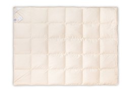 Kołdra pierze 155x200 ciepła 2100g kremowa AMZ