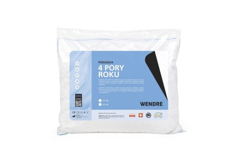 Poduszka 4 Pory Roku 40x40 Mikrofibra biała Wendre Poduszka 4 Pory Roku 40x40 Mikrofibra biała Wendre