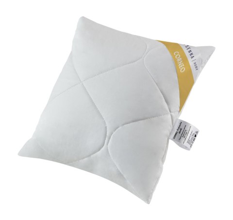 Poduszka antyalergiczna 40x40 Corneo Eco biała jednowarstwowa z włóknem kukurydzianym biodegradowalnym 250g Inter Widex Poduszka antyalergiczna 40x40 Corneo Eco biała jednowarstwowa z włóknem kukurydzianym biodegradowalnym 250g Inter Widex