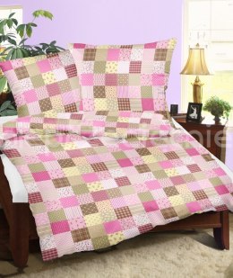 Poszewka z kory 50x60 96/4 Paczłork różowy ciemny